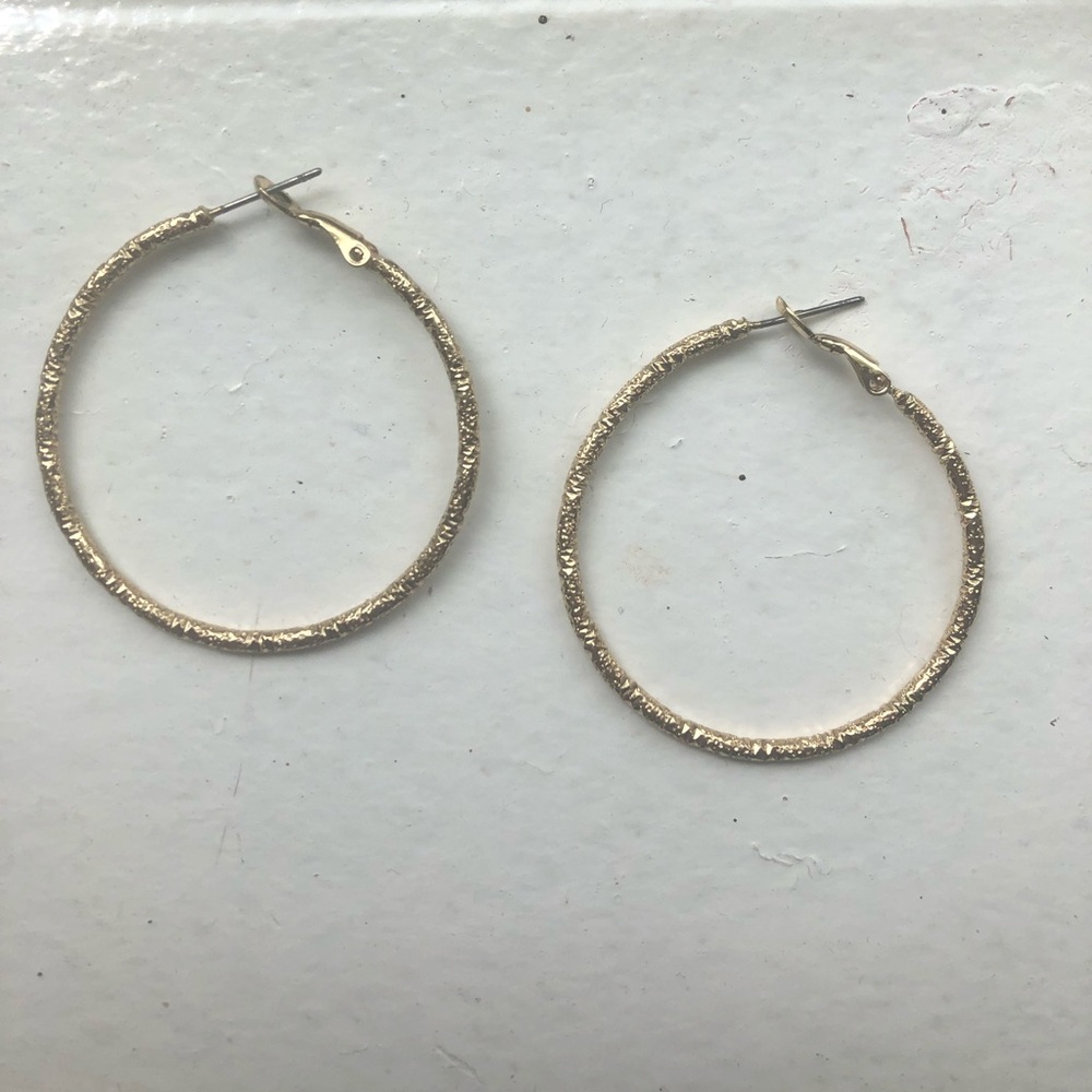 Hoop earrings